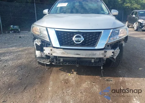 2014 Nissan Pathfinder Platinum из США, поврежденный, VIN 5N1AR2MM0EC698629
